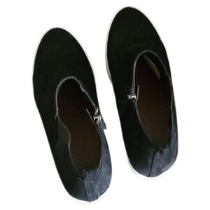 Leather Upper Caslon Bootie shoe women's 7.5  black zipper water resistant Cna…